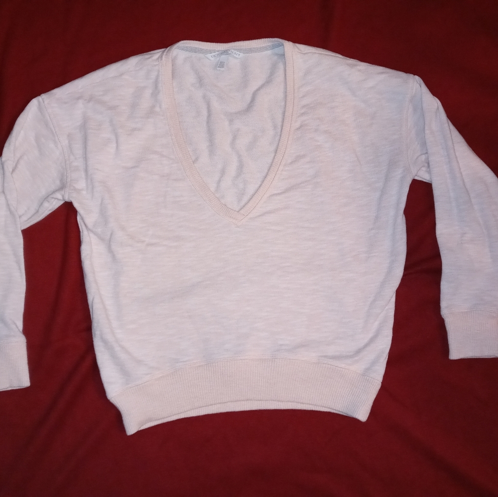 Victoria Secret low v-neck sweater